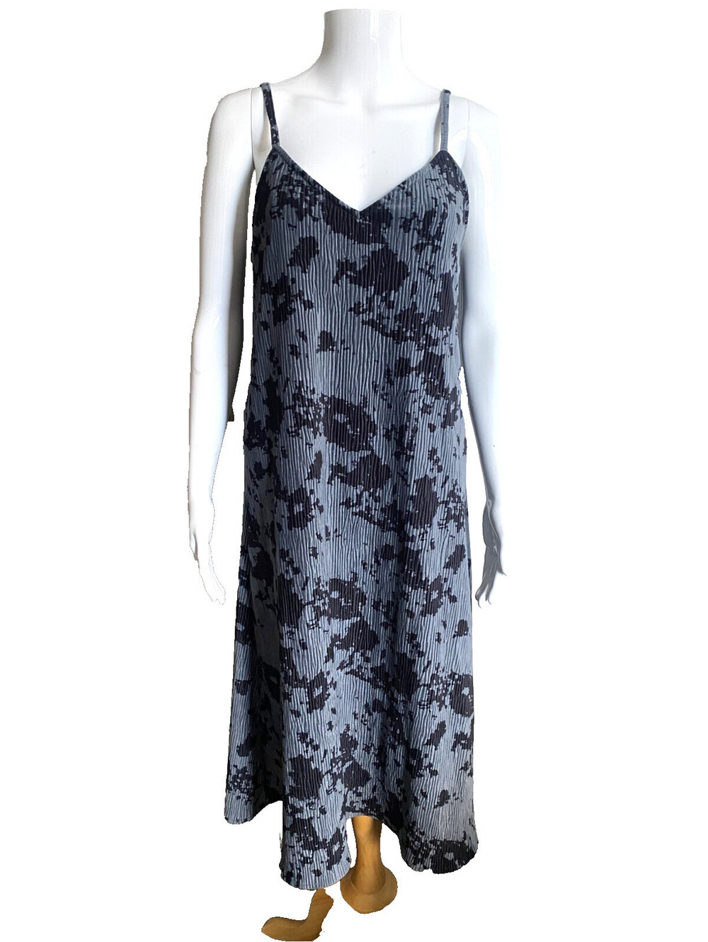 DAZY Long Cami Dress Women’s S Small Tie Dye Velvet Comfy Casual